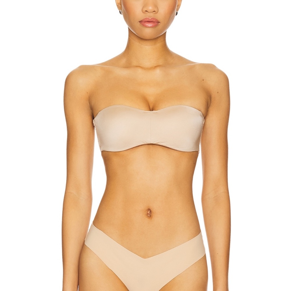 Natori Adapt Strapless Bandeau Underwire Bra in Cafe Removable Straps SOLD OUT
